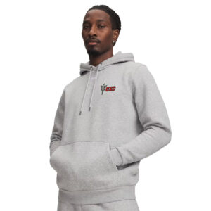 Clinton CC Under Armour Men’s Team Icon Fleece Hoodie-Mod Grey