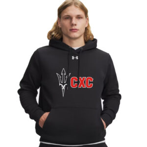 Clinton CC Under Armour Men’s Team Icon Fleece Hoodie-Black