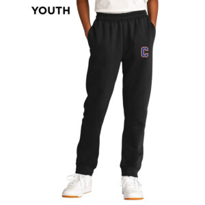Camanche Youth Core Fleece Jogger – JetBlack