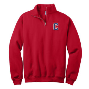 Camanche JERZEES Nublend Unisex Cadet Collar Sweatshirt – TrueRed