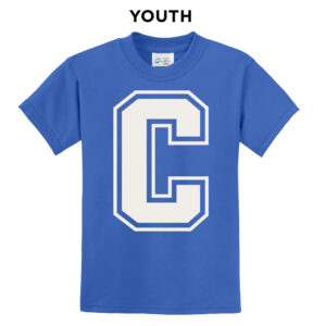 Camanche Youth Short Sleeve T Shirt – royal