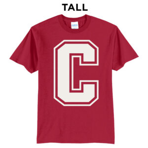 Camanche  Tall Core Blend short Sleeve T Shirts – RED