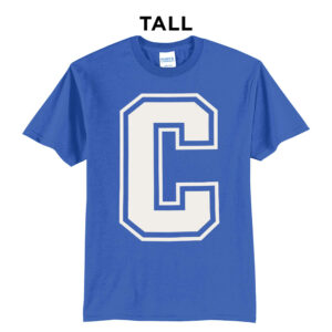 Camanche  Tall Core Blend short Sleeve T Shirts – royal
