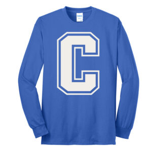 Camanche Unisex Long Sleeve Core Blend T Shirt – royal