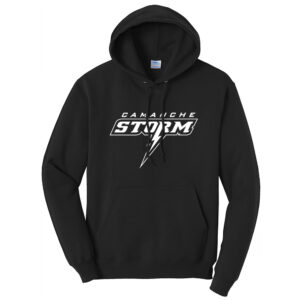 Camanche Unisex Classic Core weight Cozy Pullover Hooded Sweatshirt – JetBlack