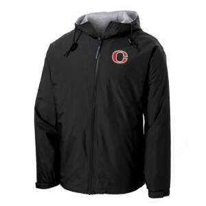Clinton Community Schools Port Authority Men Jacket-Black/Oxford