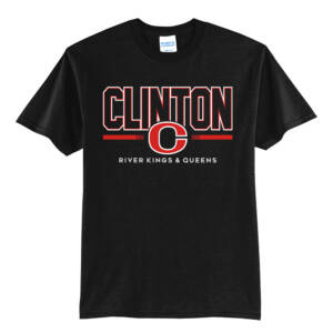 Clinton Community Schools Unisex Short Sleeve Tee-Black