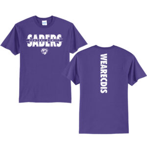 CD Intermediate Unisex Short Sleeve Tee-Purple