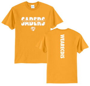CD Intermediate Unisex Short Sleeve Tee-Gold