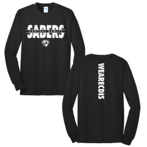 CD Intermediate Unisex Cotton Long Sleeve Tee-Black