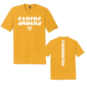 CD Sabers Ekstrand Unisex Premium Short Sleeve Tee-Ochre Yellow Heather