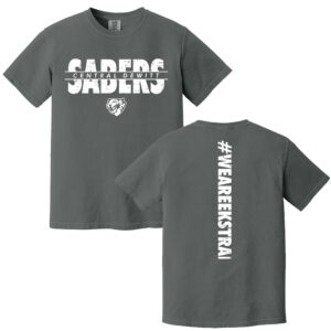 CD Sabers Ekstrand Unisex Comfort Colors Pigment Dyed Short Sleeve Shirt-Pepper