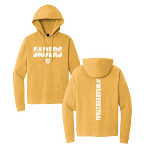 CD Sabers Ekstrand District Unisex Perfect Tri Fleece Pullover Hoodie-Ochre Yellow Heather