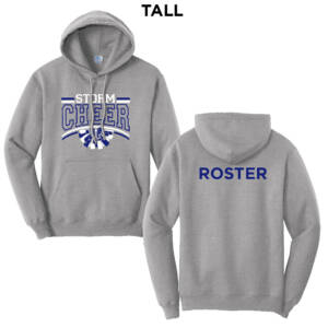 Camanche Cheer TALL Classic Pullover Hooded Sweatshirt – Athletic Heather