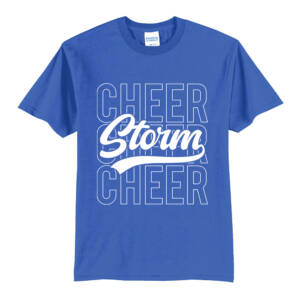 Camanche Cheer Unisex Short Sleeve T Shirt – Royal