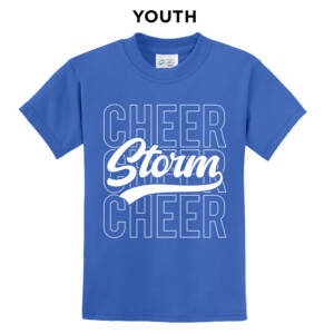 Camanche CheerYouth Short Sleeve T Shirt – Royal