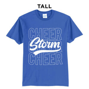 Camanche Cheer Tall Core Blend short Sleeve T Shirt – Royal