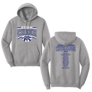Camanche Cheer Unisex Fleece Hooded Sweatshirt-Athletic heather
