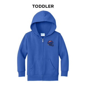 Camanche FB Precious Cargo Toddler Full Zip Hooded Sweatshirt – Royal
