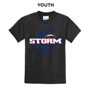 Camanche FB Youth Short Sleeve Tee – JetBlack