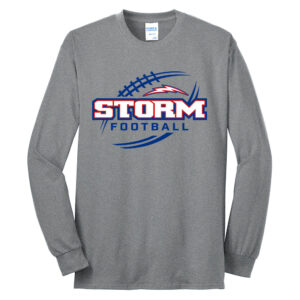 Camanche FB Unisex Long Sleeve Core Blend T Shirt – AthleticHeather