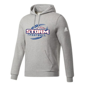 Camanche FB Adidas Fleece Unisex Hooded Sweatshirt MedGrey Heather