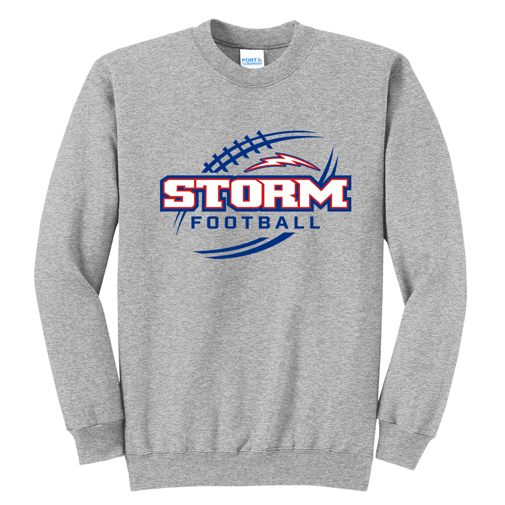 Camanche FB Unisex Core Fleece Crewneck Sweatshirt - AthleticHeather