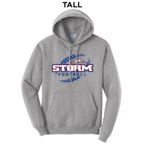 Camanche FB TALL Classic Pullover Hooded Sweatshirt – AthleticHeatherGrey