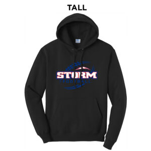 Camanche FB  TALL Classic Pullover Hooded Sweatshirt – JetBlack
