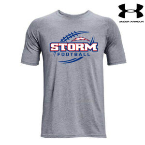 Camanche FB Under Armour Athletics soft cotton blend T shirt – StlGrey (size medium is out of stock)