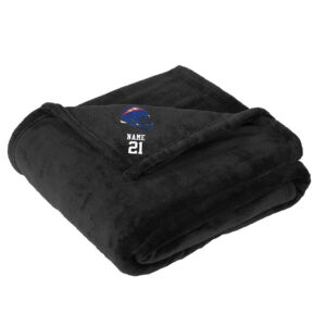 Camanche FB Port Authority Oversized Ultra Plush Blanket – DeepBLACK