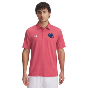 Camanche FB Under Armour DRIVE Team Stripe Premium Polo Red