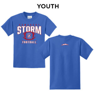 Camanche FB Youth Short Sleeve Tee – royal