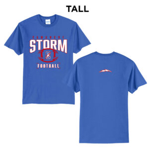 Camanche FB  Tall Core Blend short Sleeve T Shirts – royal