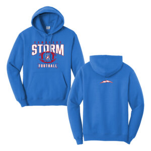Camanche FB Unisex Classic Core weight Cozy Pullover Hooded Sweatshirt – royal