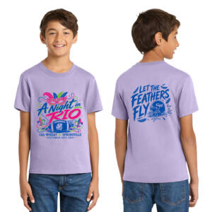 Cal Wheat Homecoming YOUTH Core Cotton Tee – Lavender