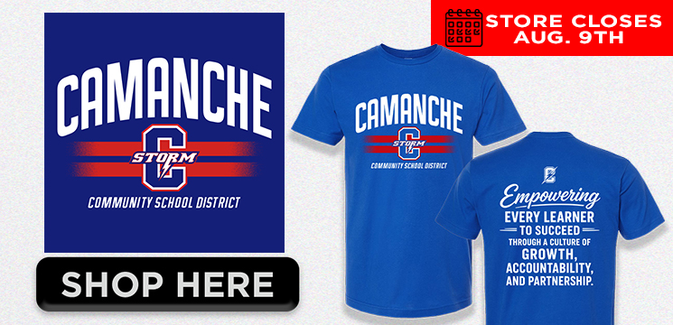 Read more about the article CAMANCHE COMMUNITY SCHOOL DISTRICT STAFF T-SHIRTS 2026