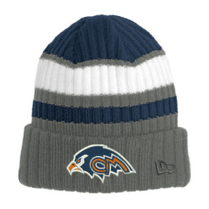 CM Tigerhawks New Era Ribbed Tailgate Beanie – navy/Graphite