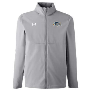 CM Tigerhawks Under Armour UA Rival Stretch Woven Men’s Full Zip -Mod Grey