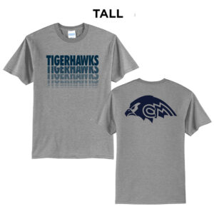 CM Tigerhawks Tall Core Blend Short Sleeve T Shirts – AthleticHeather