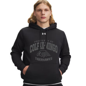 CM Tigerhawks Under Armour Men’s Team Icon Fleece Hoodie-Black
