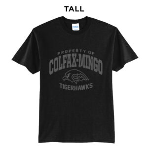 CM Tigerhawks Tall Short Sleeve Tee-Black