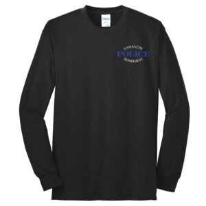 Camanche Police Unisex Basic Long Sleeve Tee-Black
