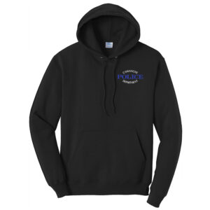 Camanche Police Unisex Basic Hooded Sweatshirt-Black
