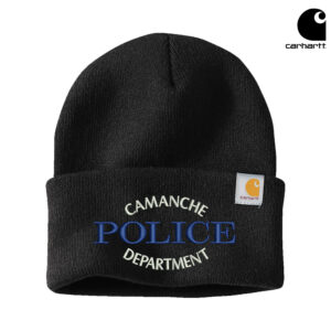 Camanche Police Carhartt Watch Cap 2.0-Black