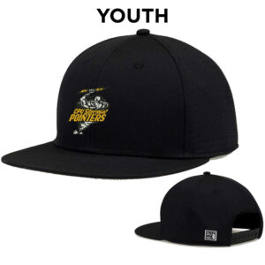 CPU The Game YOUTH  Perforated GameChanger Snapback Cap-Black