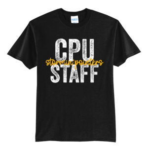 CPU Unisex Short Sleeve Tee-Black