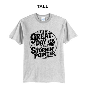 CPU Tall Short Sleeve Tee-Ash