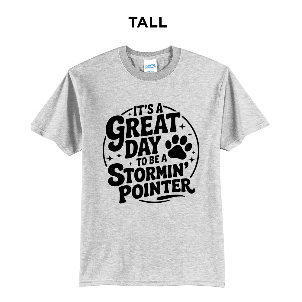 CPU Tall Short Sleeve Tee-Ash