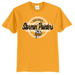 CPU Unisex Short Sleeve Tee-Gold